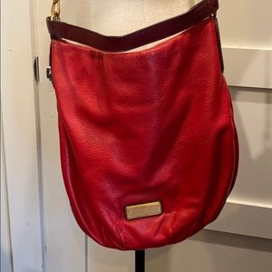 Marc Jacob’s Red Leather Shoulder Bag
